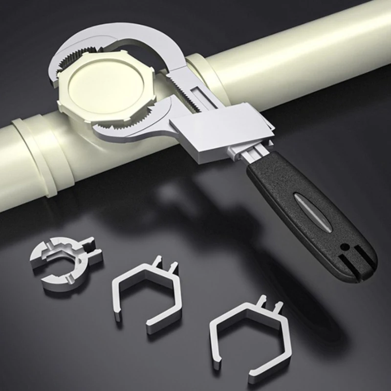 

Universal Adjustable Double-headed Wrench Multifunctional Bath Wrench Tool