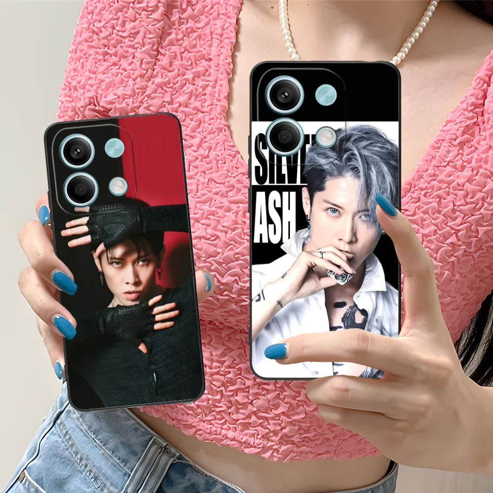 Чехол для мобильного телефона Miyavi Xiaomi Redmi Note 13 12 11 10 9 8 7 6 S A Pro Lite Plus 5G черный чехол