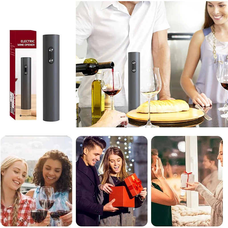 Электрическая открывалка для бутылок вина автоматический штопор красного