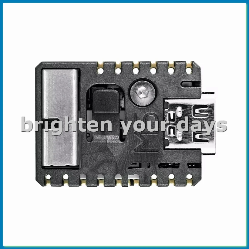 Фото Модуль M5stamp ESP32S3A, встраиваемый модуль ESP32-S3, основная плата IoT, 8 МБ Flash, 23xGPIO, улучшенная антенна - A69M №1