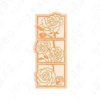 roses floral metal cutting dies scrapbook diary decoration stencil embossing template diy greeting card handmade new arrival