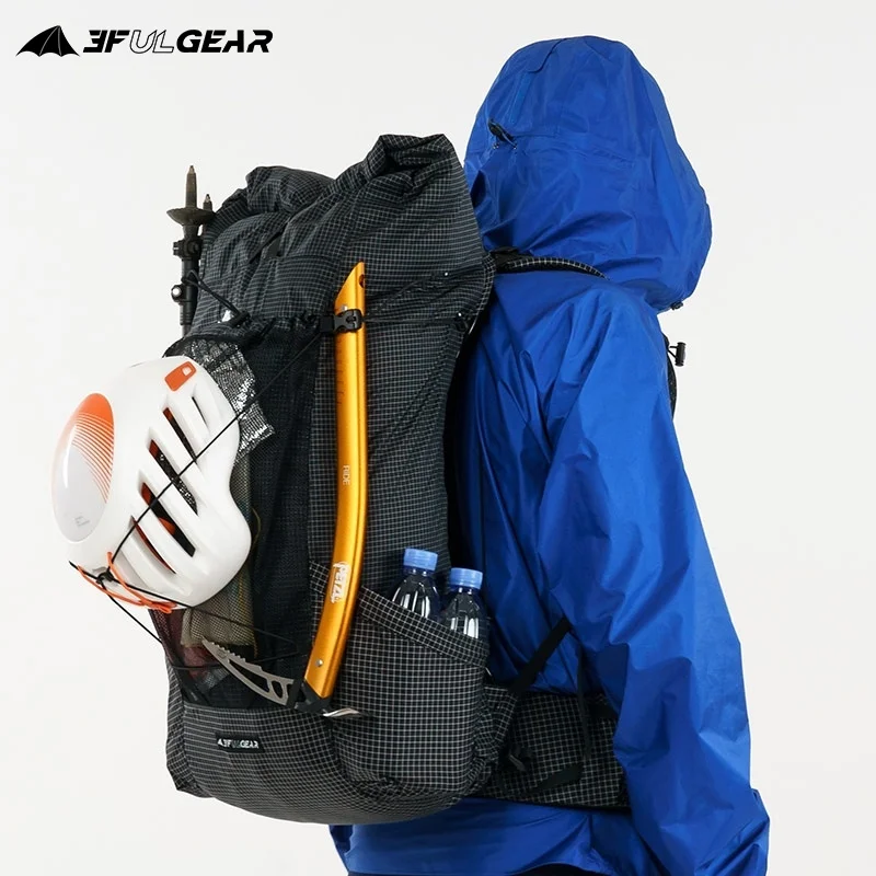 3F UL GEAR 35 + 10л рюкзак Сверхлегкий уличный походный альпинистский регулируемый
