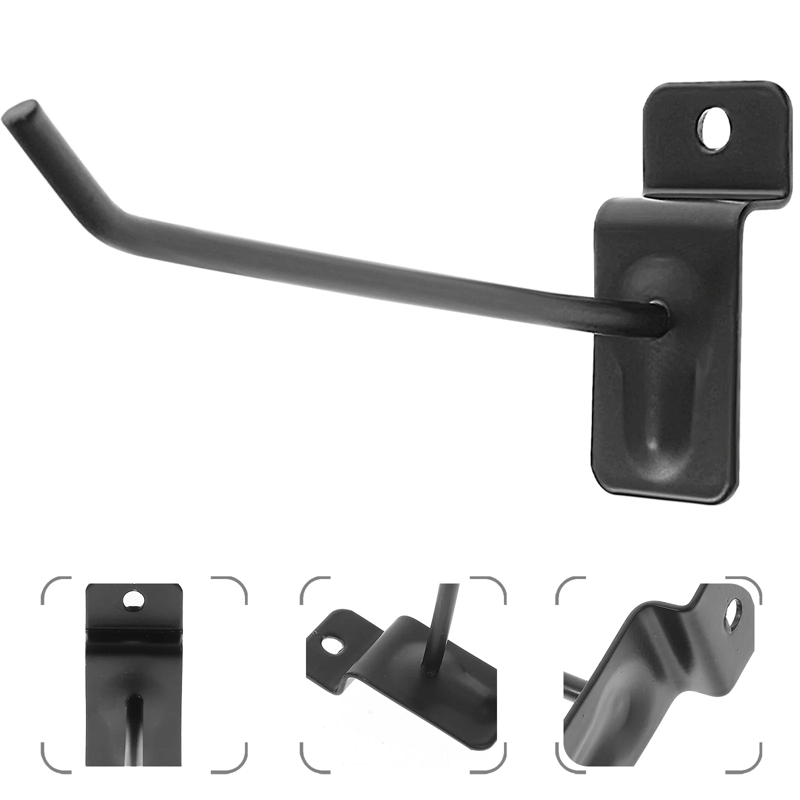 30 шт. слотовой крючок настенные крючки для подвешивания розничный дисплей