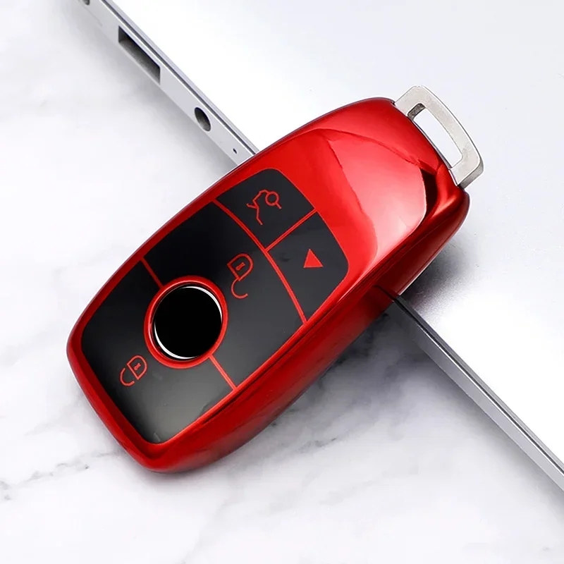 

Чехол из ТПУ с дистанционным управлением для Mercedes Benz A C E S G Class GLC CLE CLA W177 W205 W213 W222 X167 AMG, аксессуары