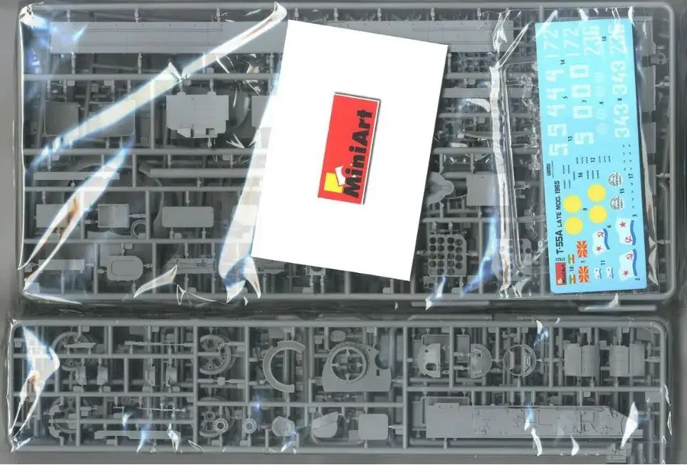 MINIART 37023 Масштаб 1/35 комплект модели T-55A Late Mod.1965