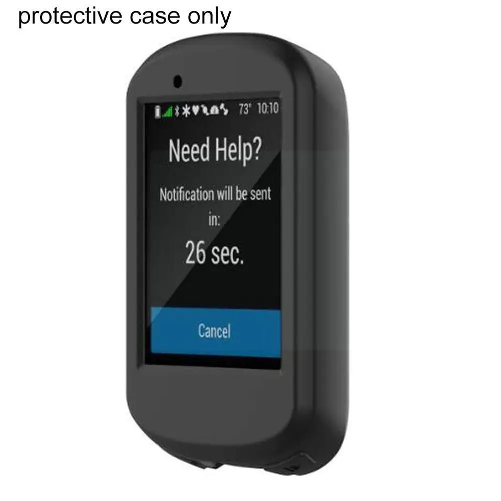 

For Edge 830 Gps Slip-proof Anti-knock Soft Anti-fall Cover Silicone Gel Shockproof Silica G0b9