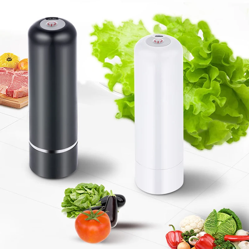 

Вакуумный упаковщик пищевых продуктов с 3 пакетами