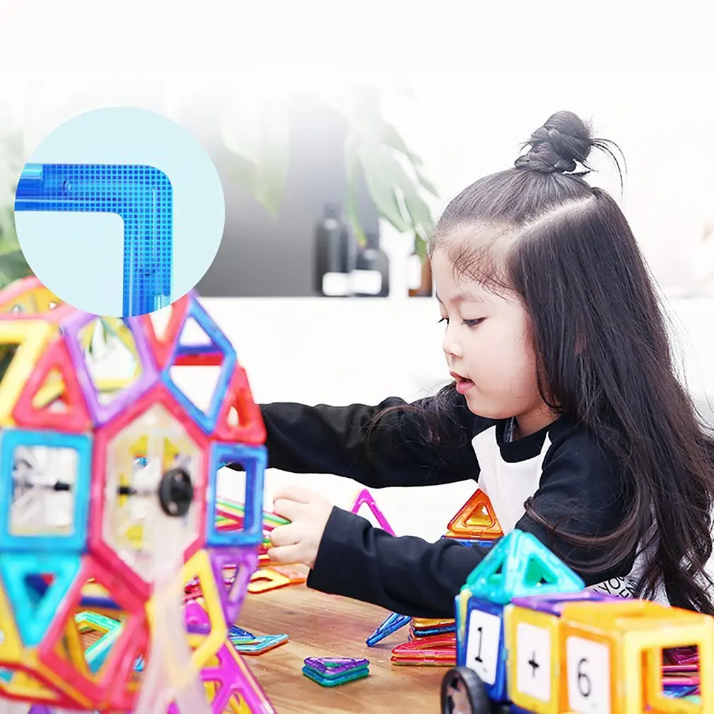 

33PCS/Set Mini Magnetic Designer Construction Set Model & Building Toy Plastic Magnetic Blocks Educational Toys For Kids Gift