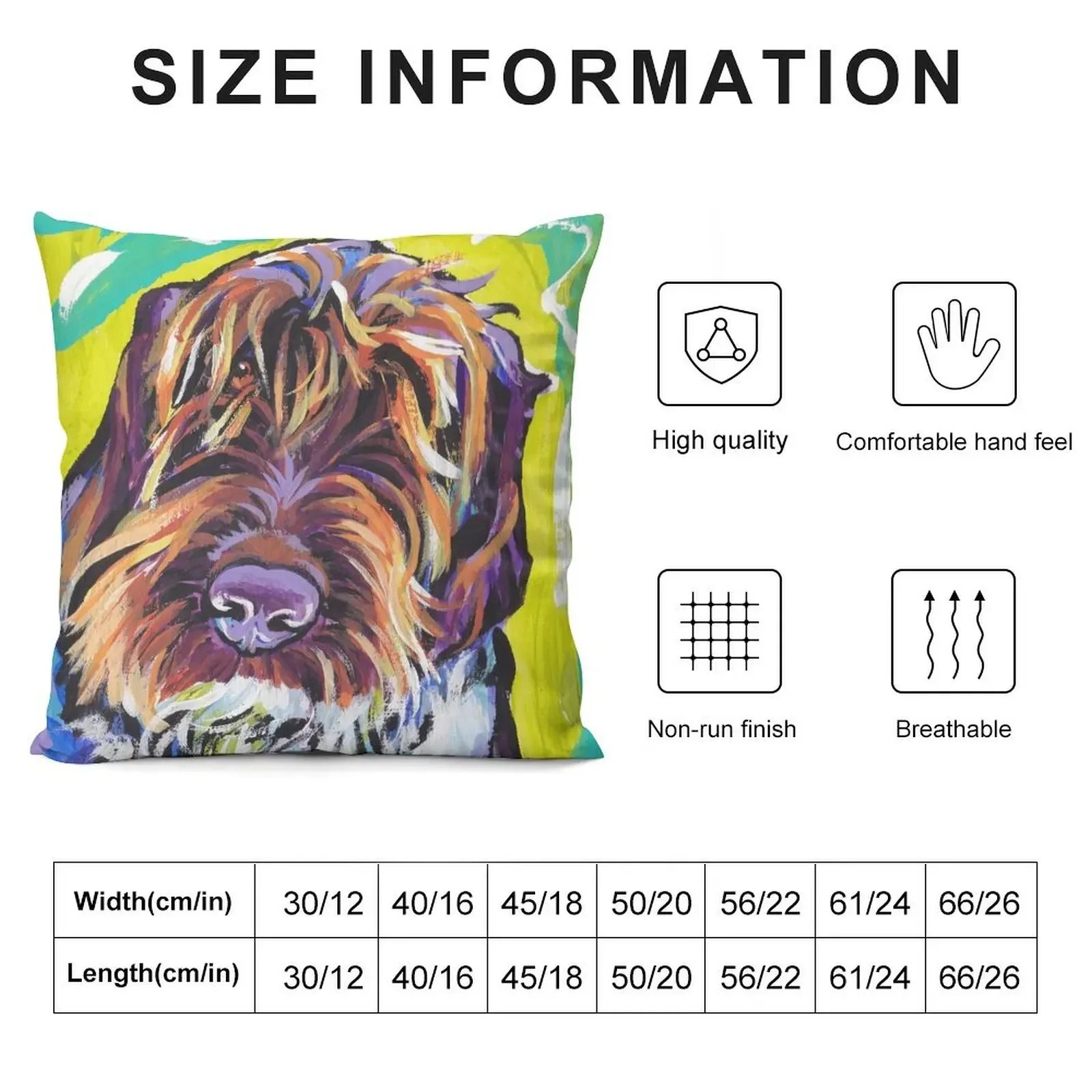 Spinone Italiano яркие красочные поп-собаки декоративная подушка декор для дома