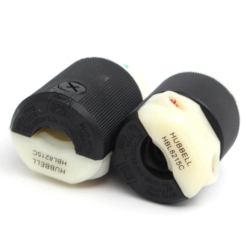 Hubbell HBL8215G с покрытием из чистой меди HiFi аудиоразъем питания переменного тока