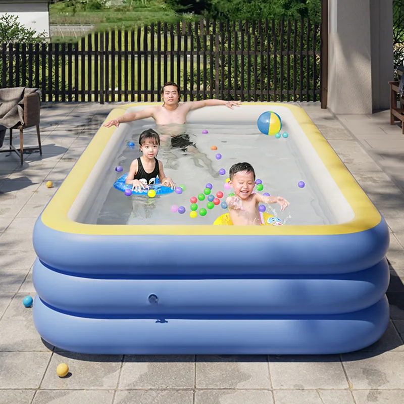 Bañera Para niños al aire libre, piscina grande plegable, desmontable, Para la...
