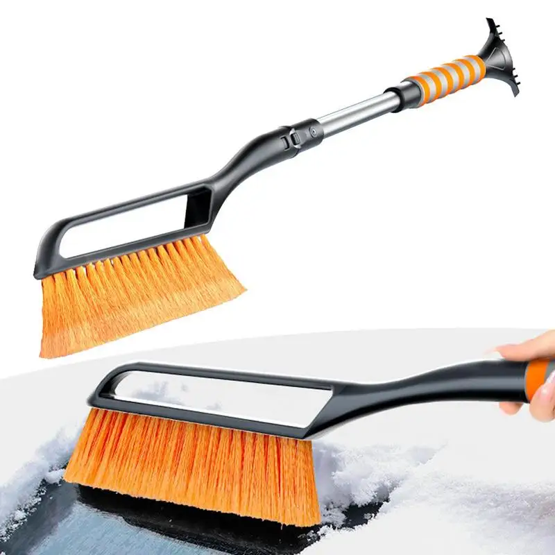 

Ice Scrapers For Car Windshield Demountable Car Brush Snow Remover For Cars And Trucks Easily Remove Hard To Reach Snow Two