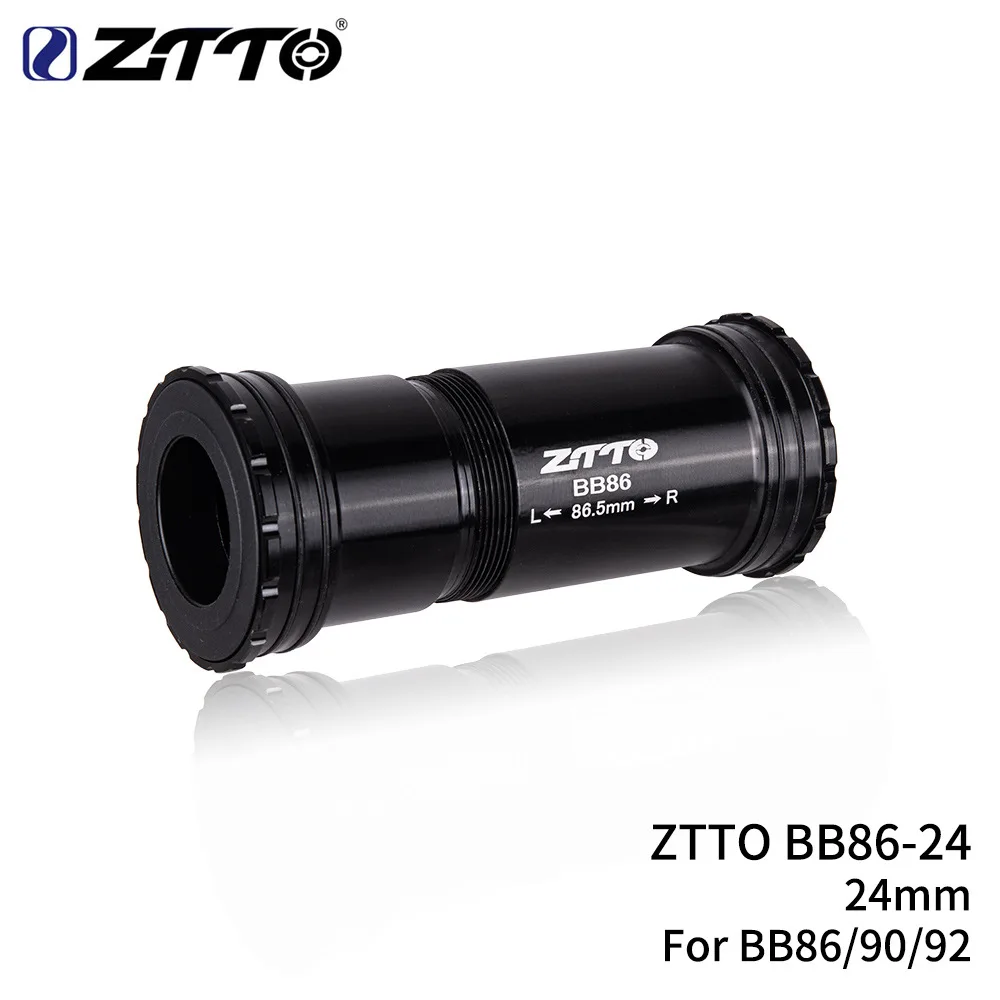 

ZTTO BB86 24mm Ceramic Bicycle Accessories Rotary Thread Pair Lock Integrated Central Shaft Compatible With B92gxp Tooth Disc