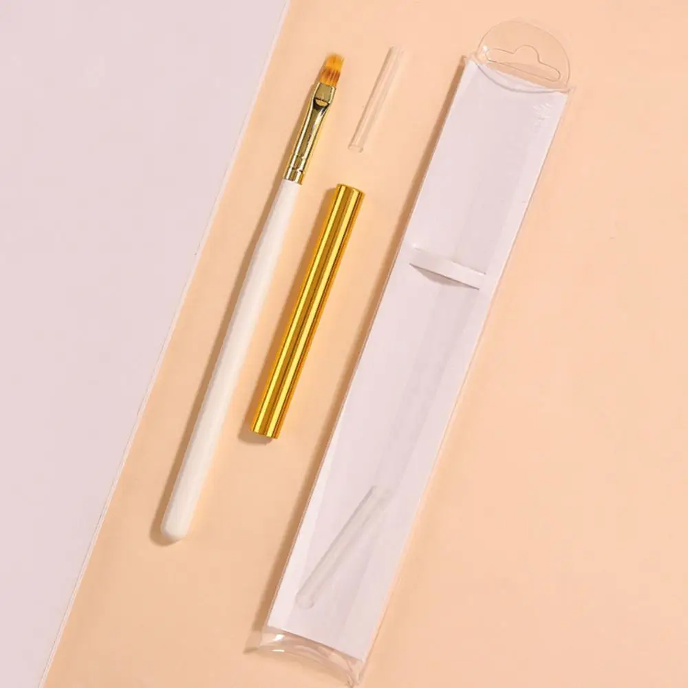 

New Nail Brushes Japanese White Gold Rod Nail Pen Set 12 Painted Pen Pull Wire Phototherapy Flower Nail Pen Nail Art Nail Tools