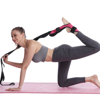 Yoga Flexibility Stretch Band of Leg Fascia Stretcher Strap for Ballet Gymnastics Trainer Yoga Flexibility Leg Stretch Belt 2