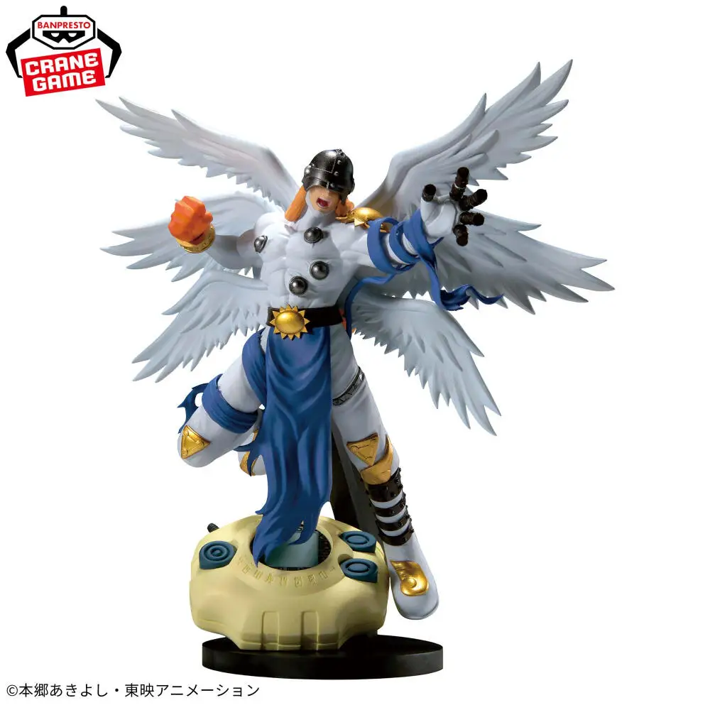 Фото Оригинальная фигурка Banpresto Digimon Adventure Digivice Stand Angelmon Patamon, модель аниме-игрушки, коллекционный предмет, в наличии. №2