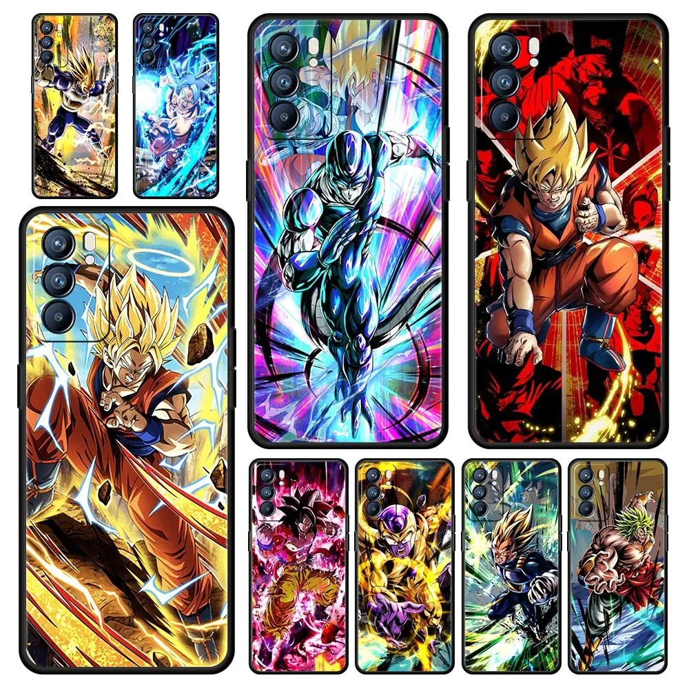 

Dragon Ball Son Goku Phone Case For Realme 8 7 6 Pro C21 C3 C11 Shell Oppo A53 A52 A9 A54 A15 A95 Reno7 SE Reno6 Pro 5G Z Cover