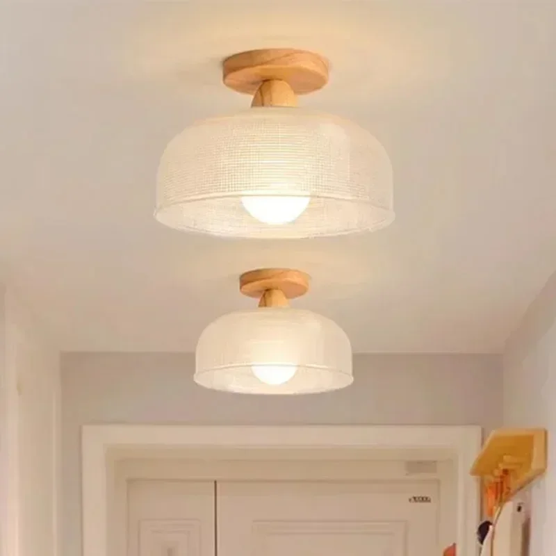 Простой потолочный светильник во французском стиле декоративные деревянные