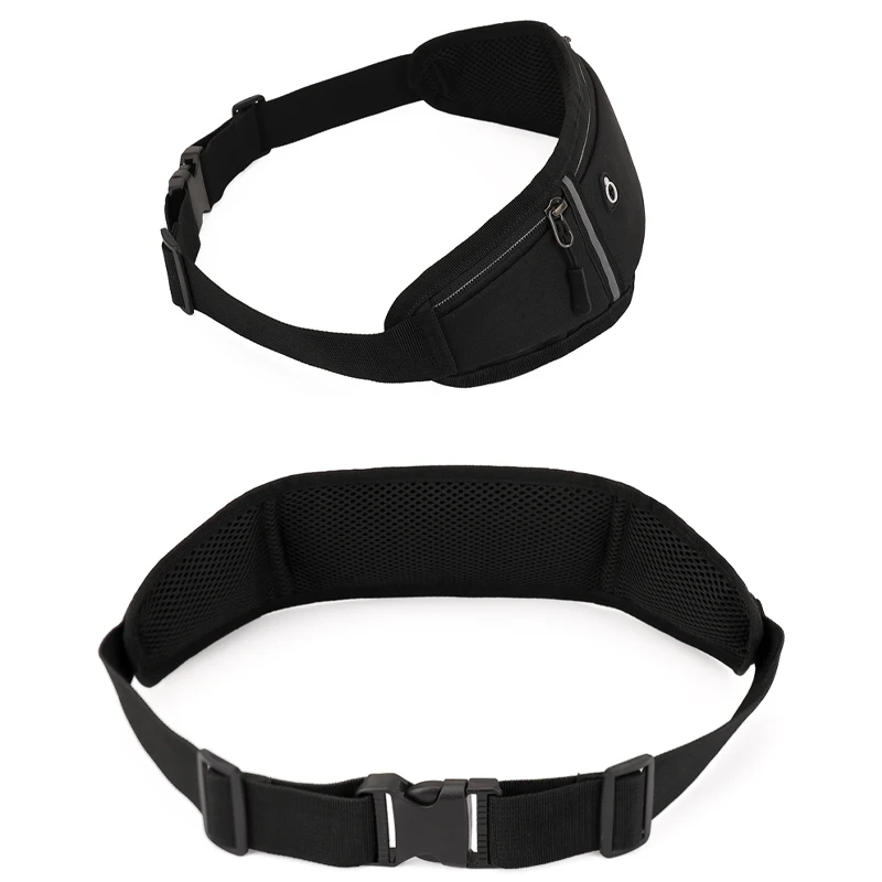 Mobile phone bag, waist bag, running sports, men and women's versatile, invisible, large capacity, multi-function, waterproof an
