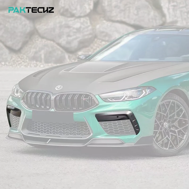 Запчасти из углеродного волокна Paktechz Prepreg передние верхние канады Valences для BMW M8 F91