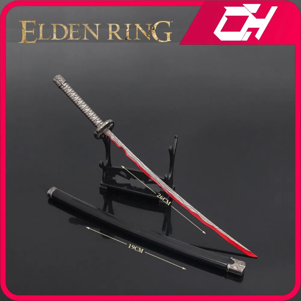 Elden кольцевой меч рек крови искусственный нож-бабочка японское Королевское
