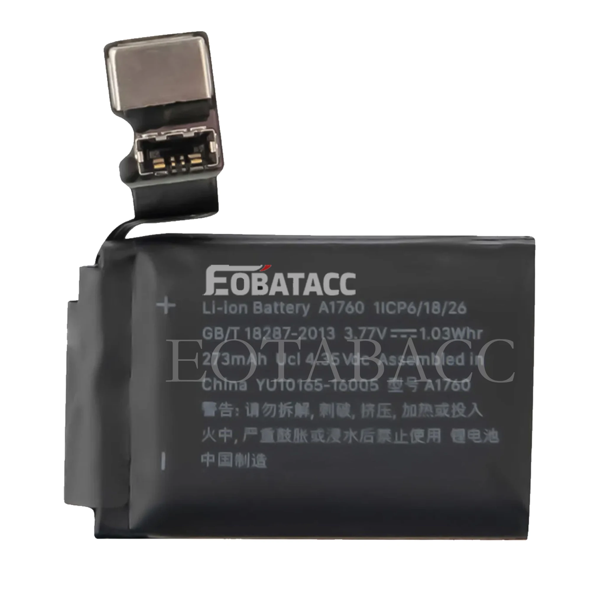 Аккумулятор EOTABACC A1760 для Apple Watch Series 2 38 мм аккумулятор A1757 273 мАч + Бесплатные