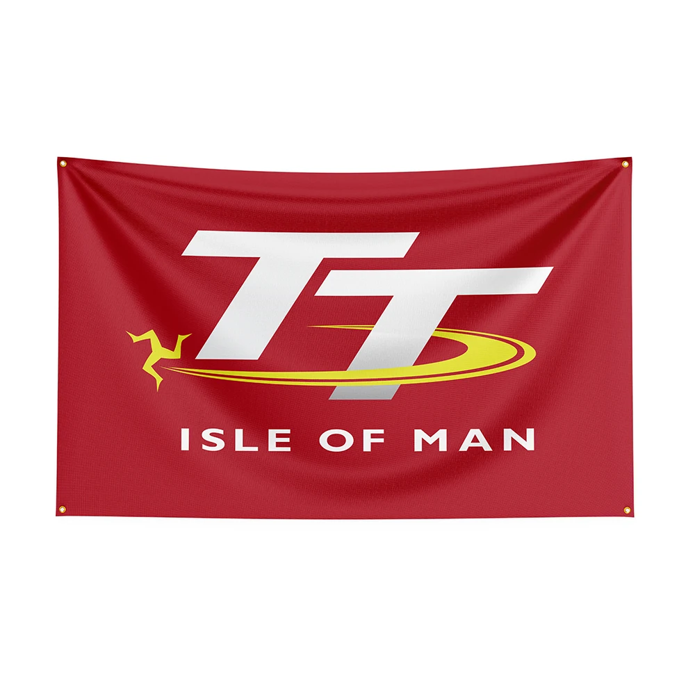 

3x5 TT Flag Polyester Printed Racing Motorcycle Banner For Decor