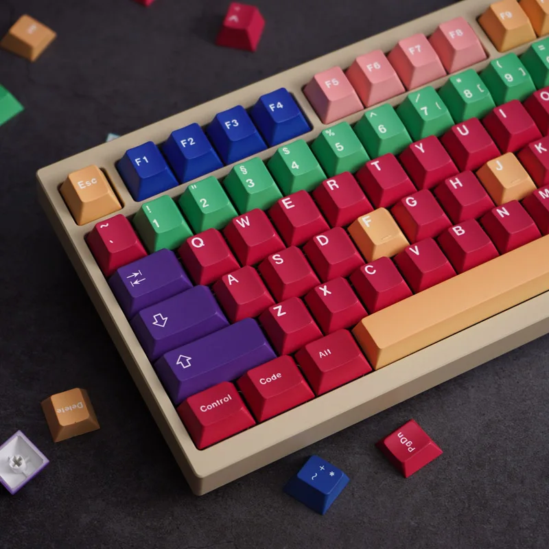 

GMK Keycap Handarbeit Pbt Keycaps DUE-SUB Cherry Profile For 60/61/64/84/87/96/980/104/108 Mechanical Keyboard Key