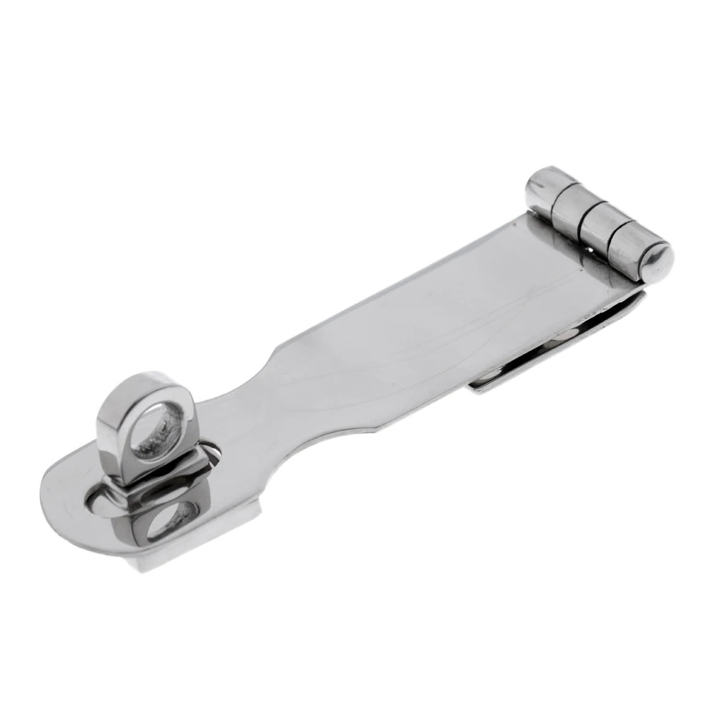

Marine Boat Swivel Eye Locking Hasp Latch Caravans Hardware Accessories 92mm