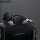 Солнцезащитные очки HDSUNFLY UV400 для мужчин и женщин, поляризационные квадратные брендовые дизайнерские солнечные очки для вождения, 2020