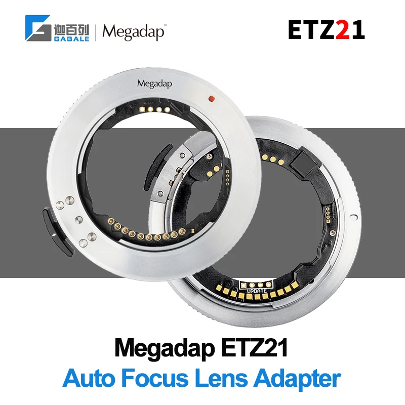 

Кольцо адаптера объектива Gabale Megadap ETZ21 для Объектива Sony FE к камере Nikon Z адаптер объектива с автофокусом для ZFC Z5 Z50 Z6 Z6II Z7II Z9