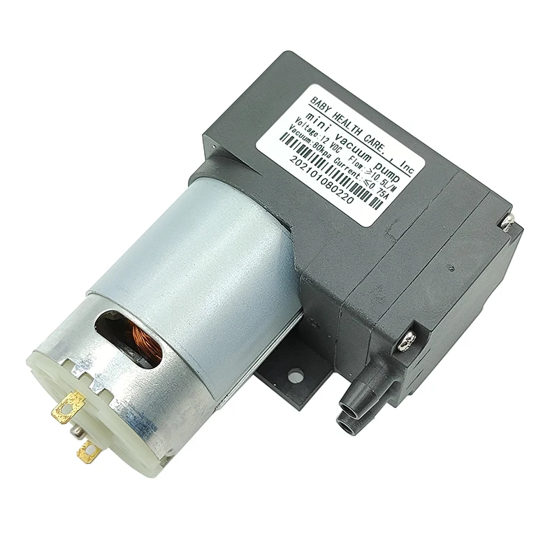 

Large flow high pressure micro household negative pressure pump Vacuum packaging machine preservation machine pump piston pump