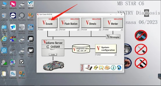 MB STAR C6 DOIP WIFI для Mercedes-Benz прибор для диагностики неисправностей автомобиля V2024.03 диагностическое программное обеспечение диагностический инструмент (art.: 3920cfac89e20) - 3920cfac89e20