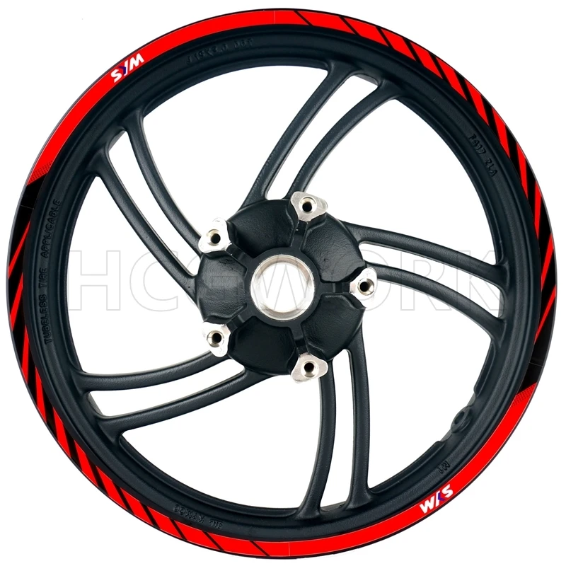

Motorcycle Accessories Wheel Hub Wheel Rim Sticker Reflective Stickers for Sym Drg150 Drg158