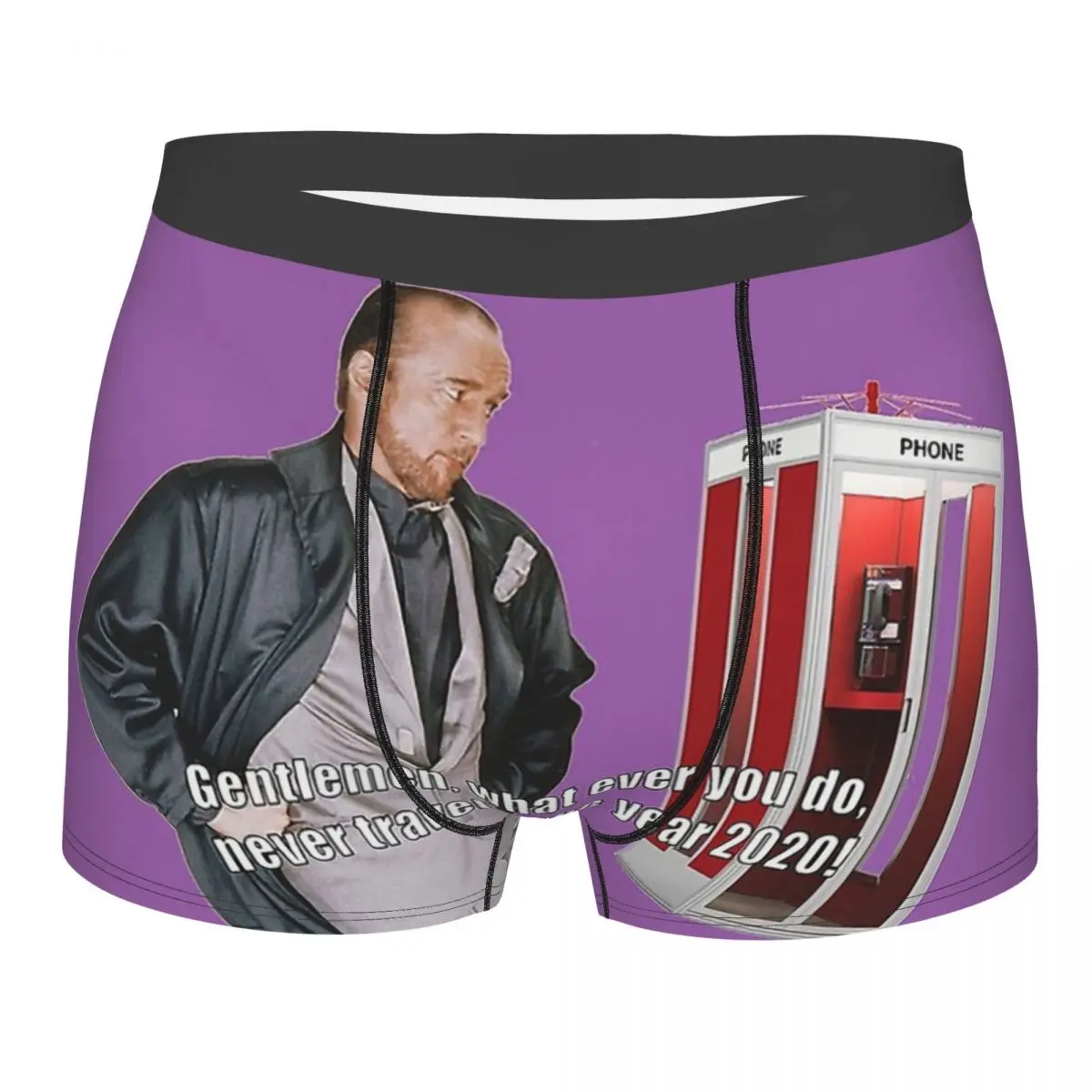 

Трусы-боксеры Bill Ted мужские, дышащие трусы для прослушивания музыки, пикантное нижнее белье, для путешествий