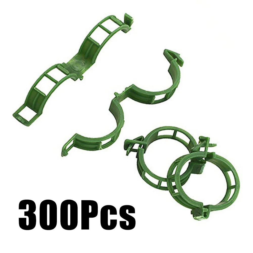 Зажимы Пластиковые Многоразовые для фиксации растений 100-300 шт.