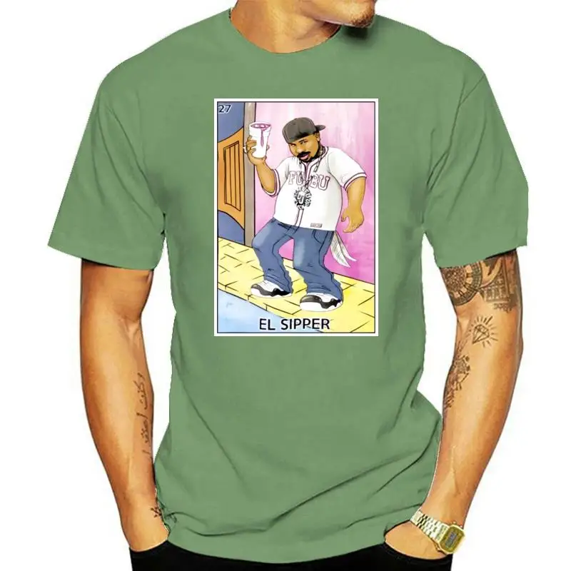 

Dj Screw El Sipper T-Shirt For Youth Middle-Age The Old Tee Shirt