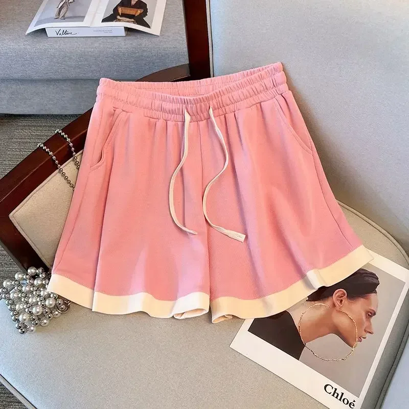 Простой свободный комплект из двух предметов для отдыха и спорта новинка 2024