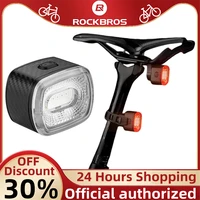 bicycle tail light cycling equipment accessories ipx6 waterproof night light led charg intelligent automatic brake sensor light