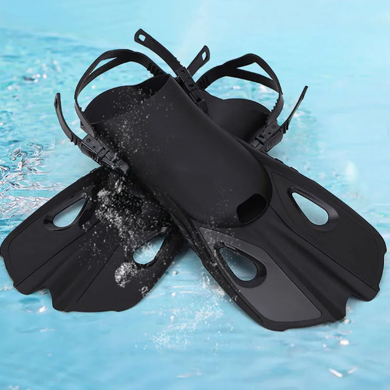 Ласты для подводного плавания Oulylan силиконовая Регулируемая обувь длинные