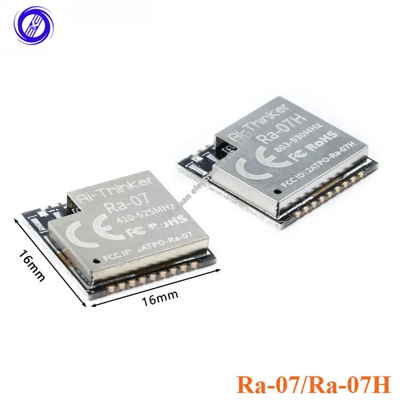 

1Pcs Ra-07 Ra-07H WIFI Wireless Module LoRaWAN Low Power LoRa RF Module ASR6501 3.3V SMD18 UART GPIO I2C IIC PWM ADC SWD