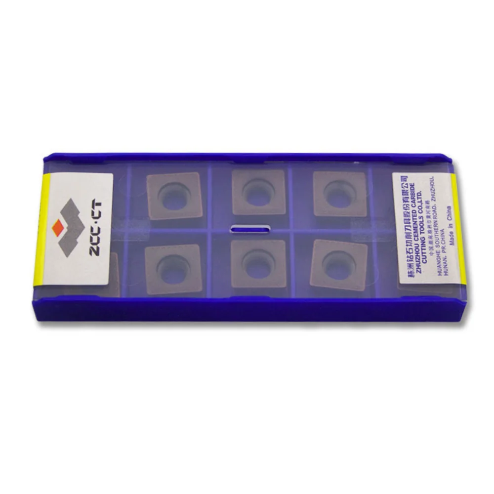 

ZCC.CT 10P SPMT120408 YBC301/302 станок с ЧПУ для резки, индексируемая карбидная фрезерная вставка для стали