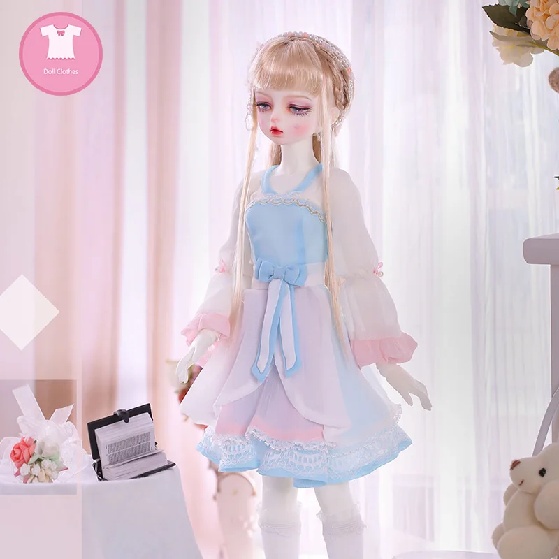 BJD Кукла Одежда 1/4 для LM4 женское тело милое длинное платье и повседневный костюм
