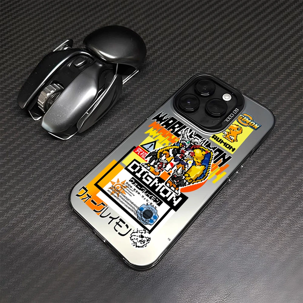 Фото Чехол для телефона Digimons Adventures Agumons для Samsung Galaxy S26 S25 Edge S24 S23 S22 S21 FE S20 Ultra Plus 5G, серебристый, жесткий чехол №5