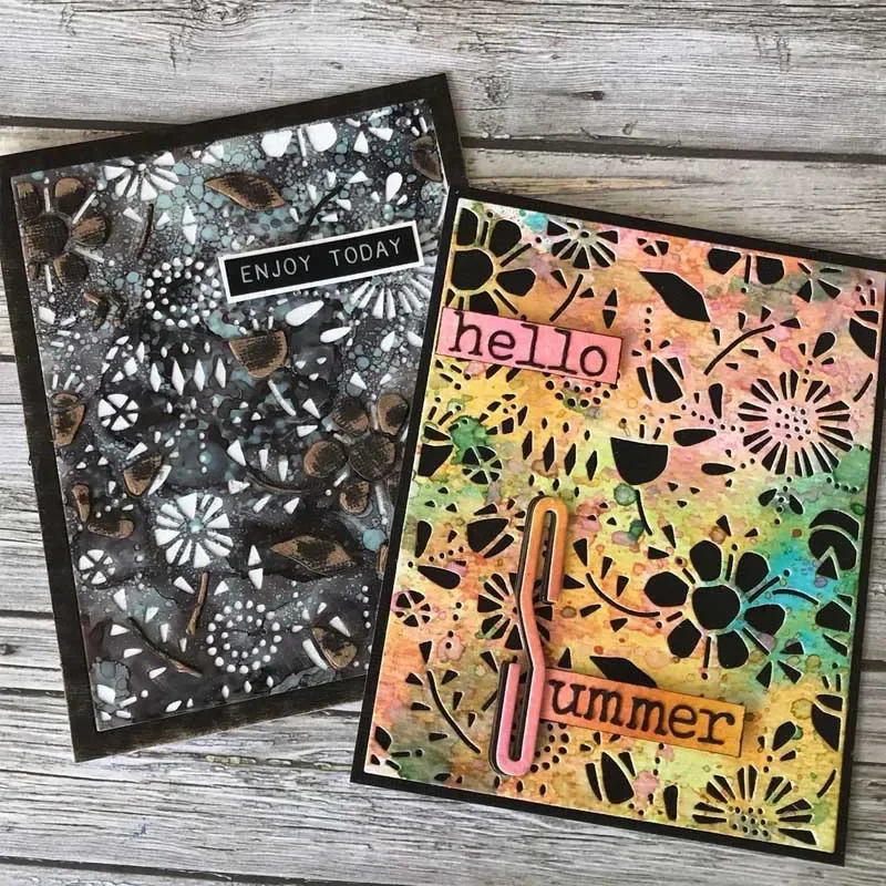 Металлические штампы для скрапбукинга и рукоделия неправильная фигура