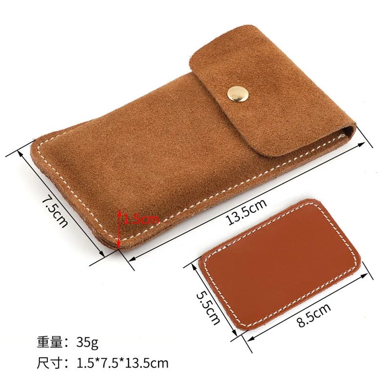 Watch Dial Storage Protective Case Velvet Travel Watch Storage Bag Leather Watch Gift Box Bag