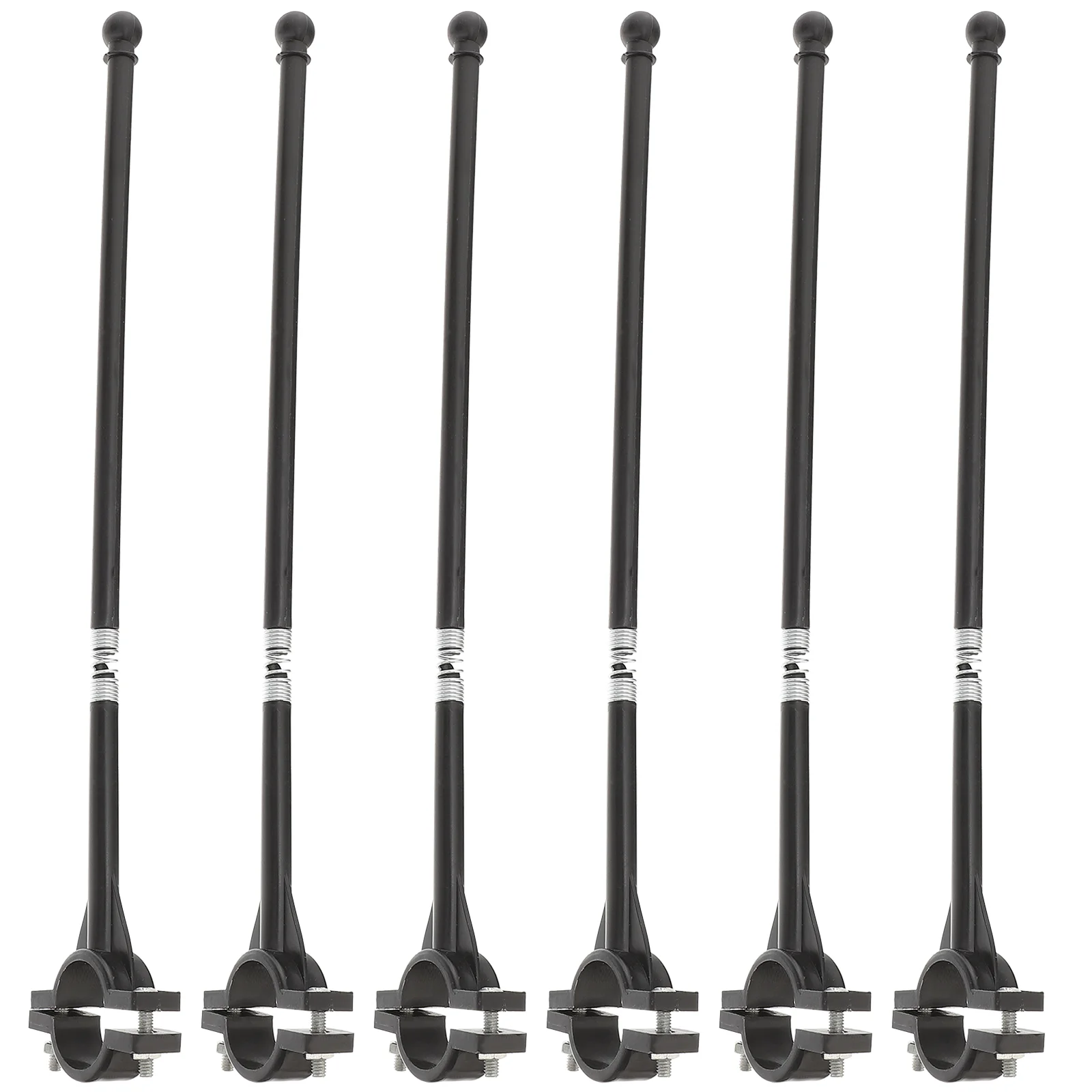 

6 Pcs Kids Bike Cycling Handlebar Flagpole Bike Handlebar Display Flagpoles