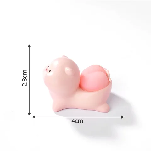 Миниатюра свинья MOONBIFFY из резины