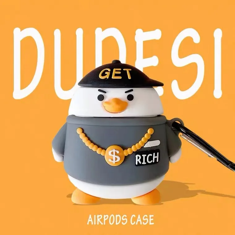 

Новинка, силиконовая лампочка для Apple Android Rich Duck Airpods2