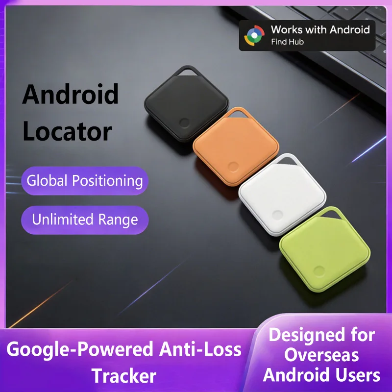 Фото Трекер для поиска устройств Lenovo Google Find My Device, устройство защиты от потери, локатор Google Android iTag, трекер для животных, доступен в нескольких цветах, брелок для ключей. №4